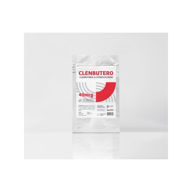 CLENBUTERO® Clenbuterol Hydrochloride 40mcg 50 Tablets